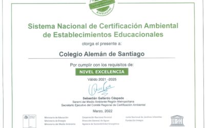 REVALIDAMOS NUESTRA CERTIFICACIÓN AMBIENTAL DE EXCELENCIA